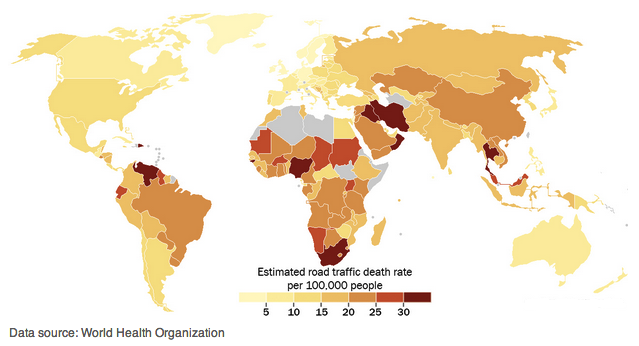 Death Rates By Country